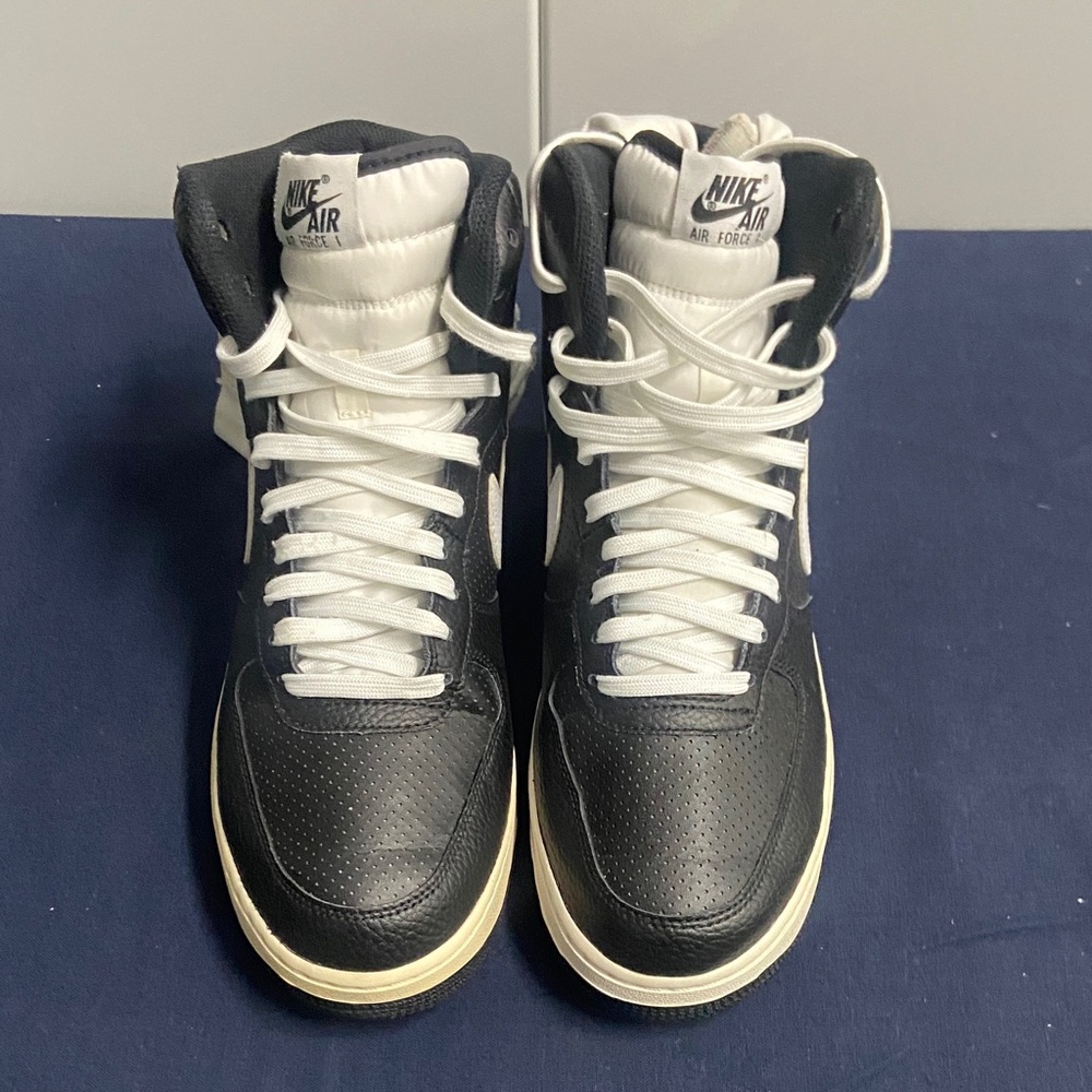 Nike High-Top Black and White Sneakers
